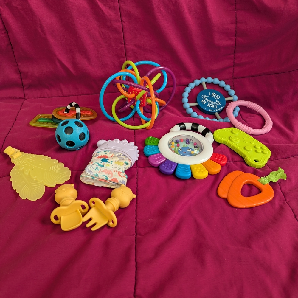 Baby Toy Bundle - Teethers And Rattles
